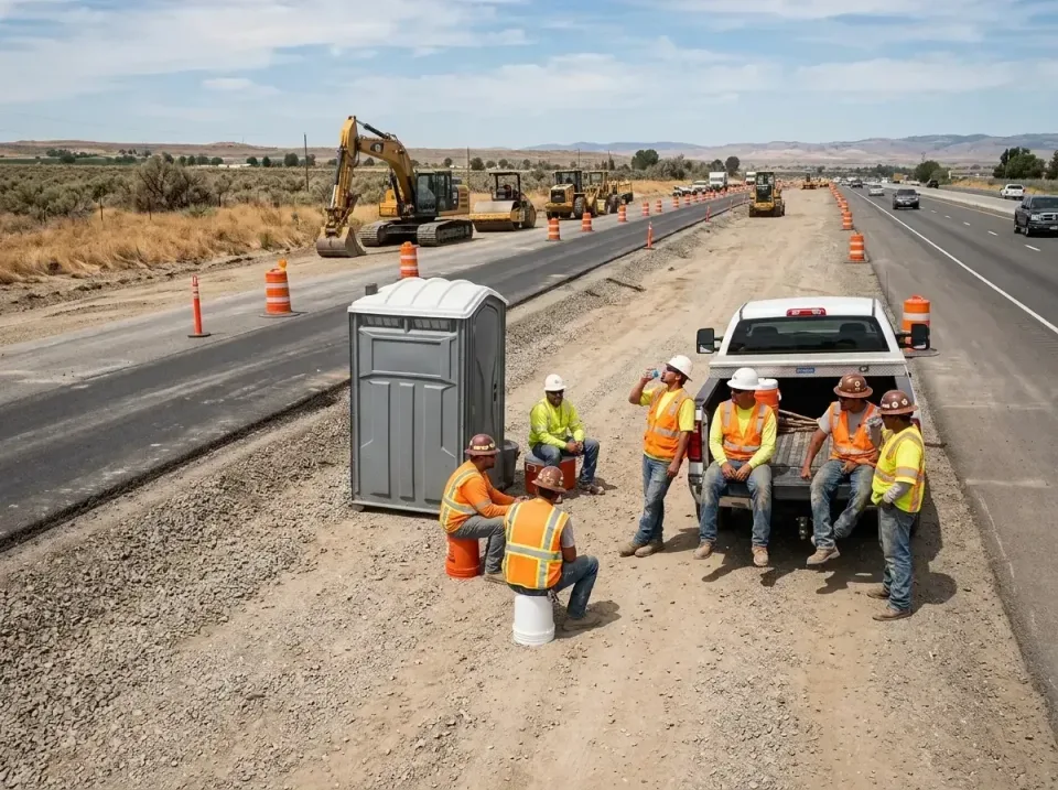highway-road-construction-crew-007 — frequently asked questions, Porta Potty and Restroom Rentals in Beaufort, SC